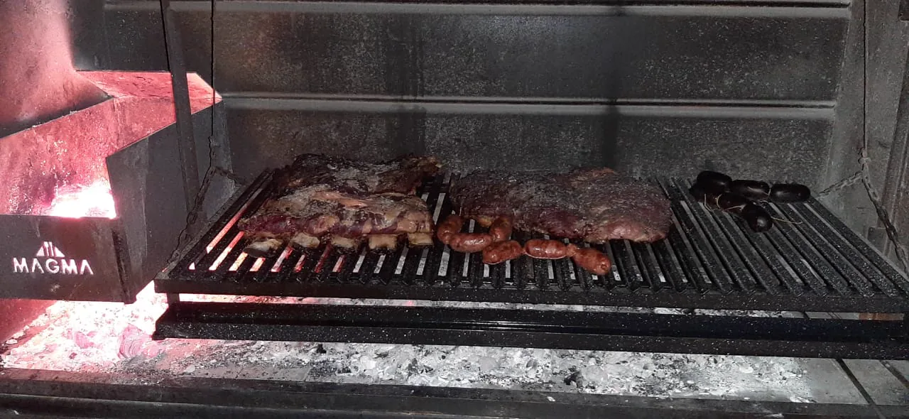 Un asado de la comunidad AxiePlus